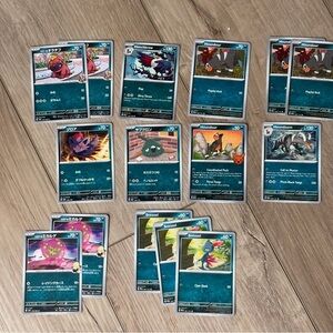 Pokemon Cards Japan Japanese English Set of 15 Sneasel